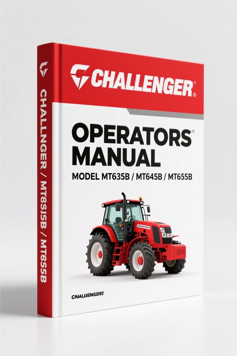 Challenger MT635B MT645B MT655B MT665B 2008 Operators Manual OEM