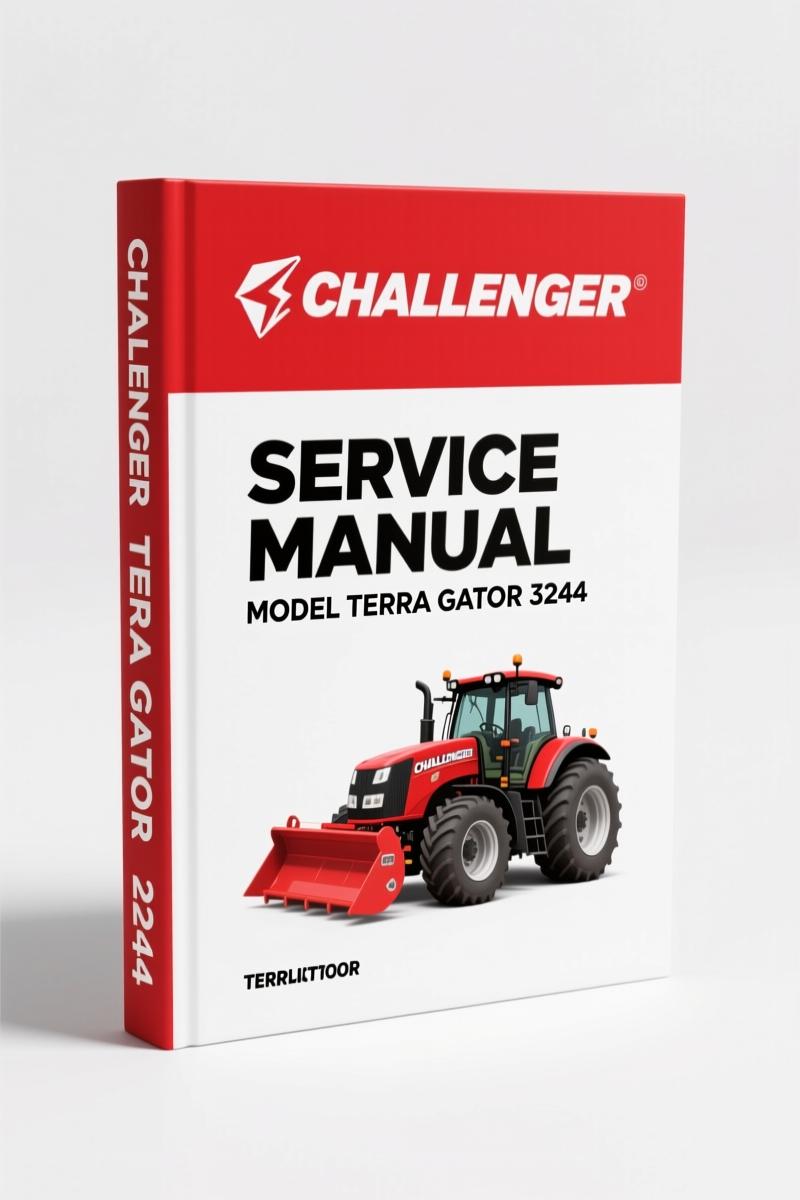 Challenger Terra Gator 3244 2009 Service Manual – OEM Factory Specs