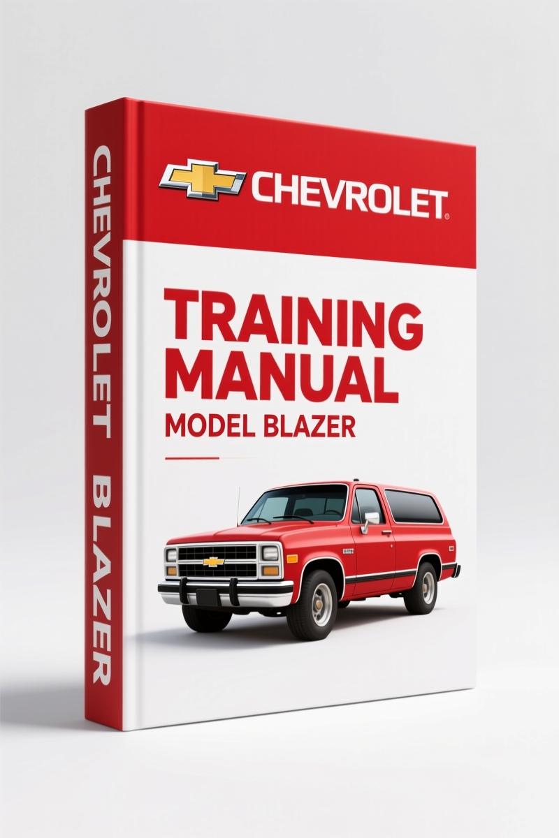 Chevrolet Blazer Training Manual – 64 Pages of OEM Multec Diagnostics