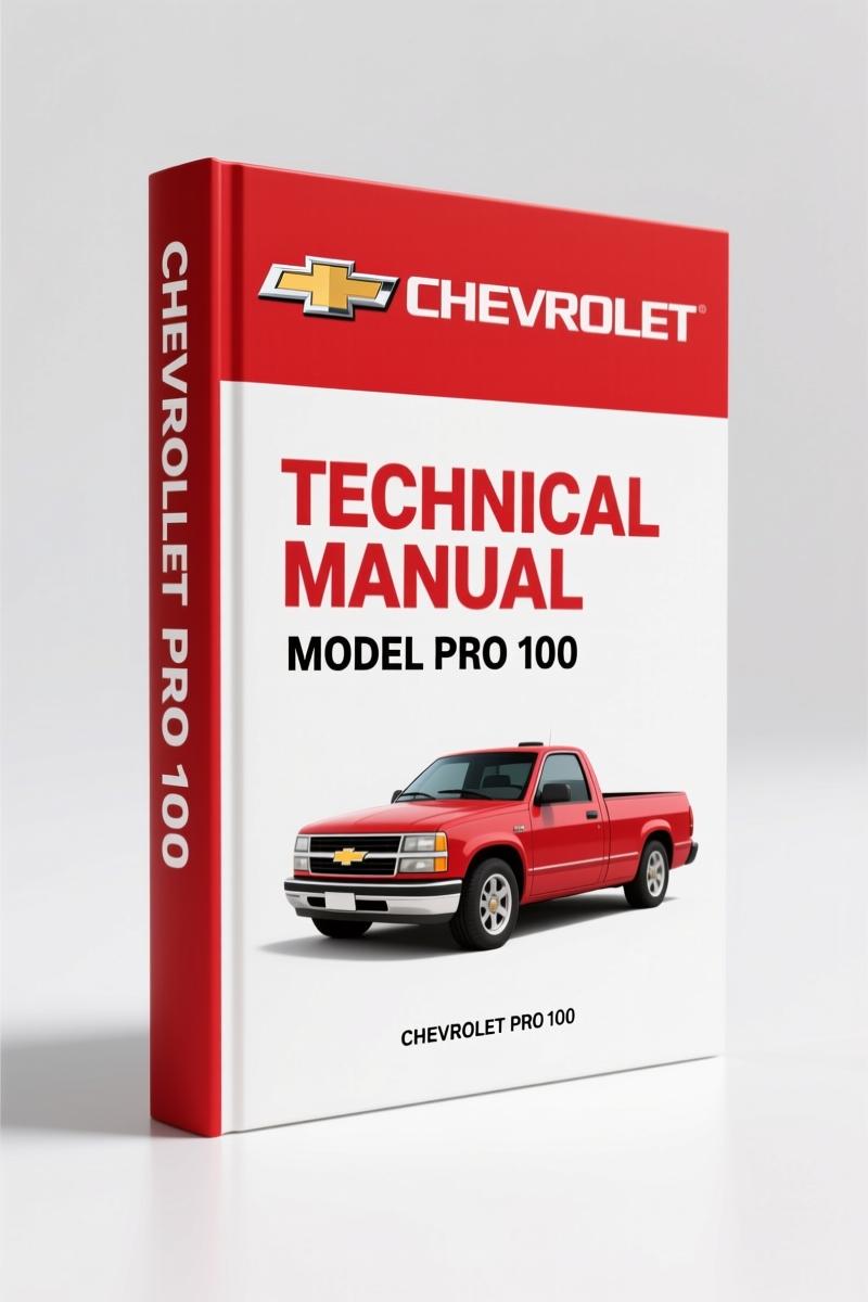 Chevrolet PRO 100 Technical Manual – 161-Page Small-Block Engine Build Guide