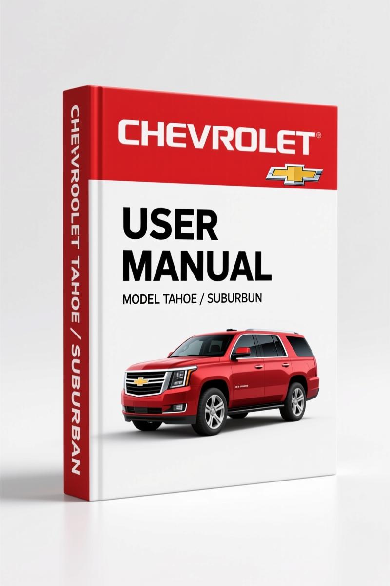 Chevrolet Tahoe, Suburban User Manual – 578 Pages of Factory Specifications