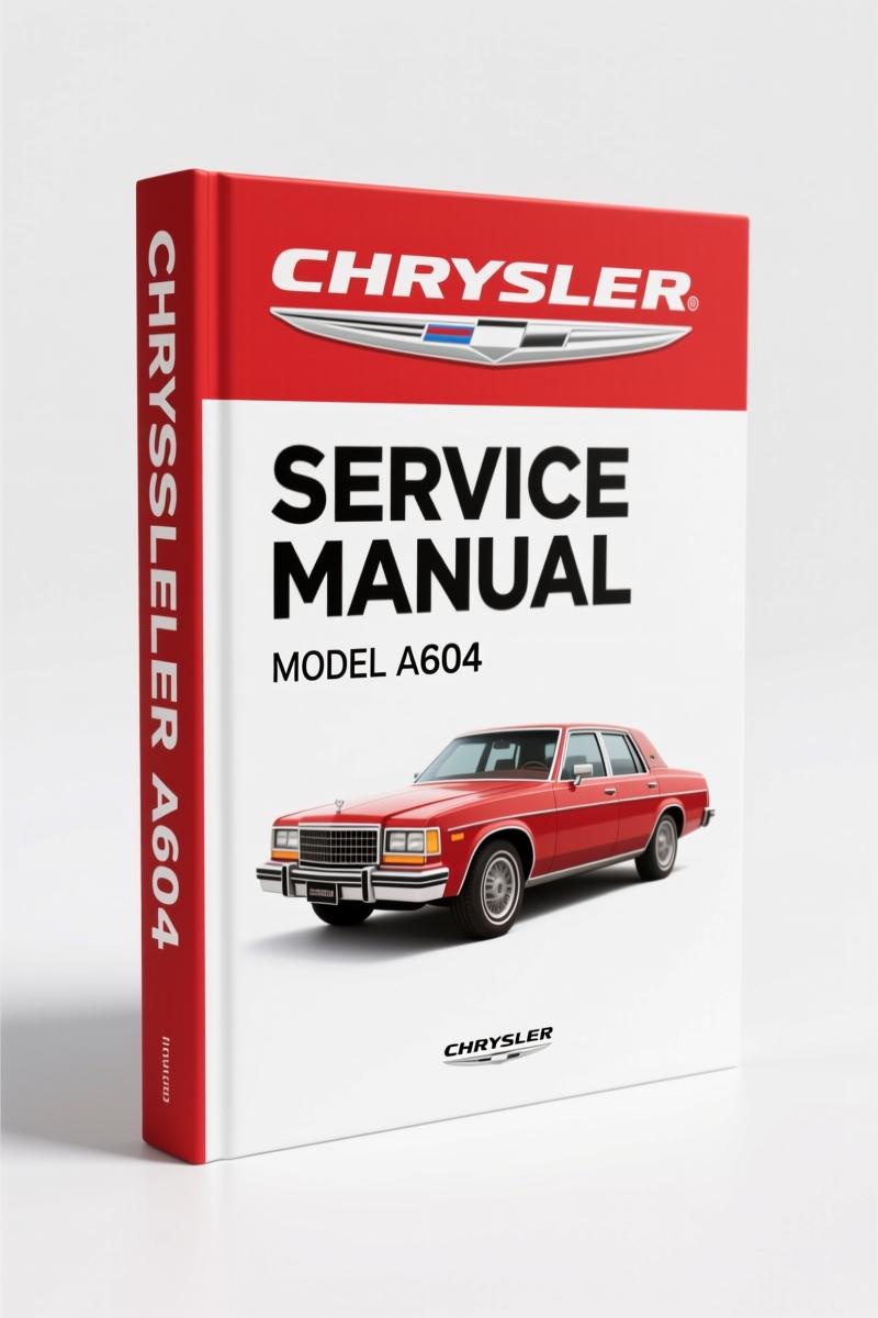 Chrysler A604 1990 Service Manual – Factory Specs & Fault Codes