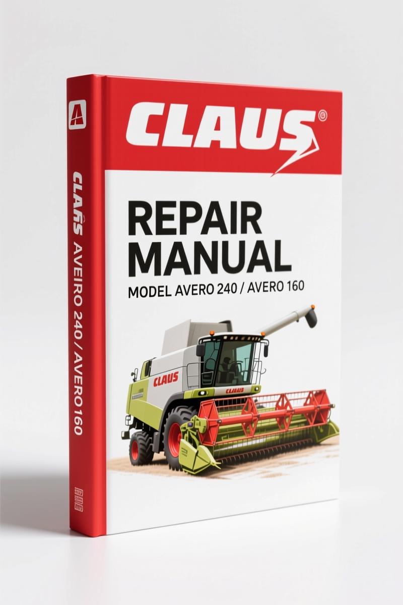 Claas AVERO 240, AVERO 160 2015 Repair Manual – Factory Specs