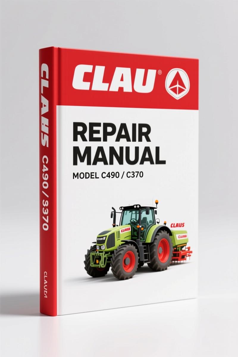 Claas C490, C370 Repair Manual – Factory OEM Specifications