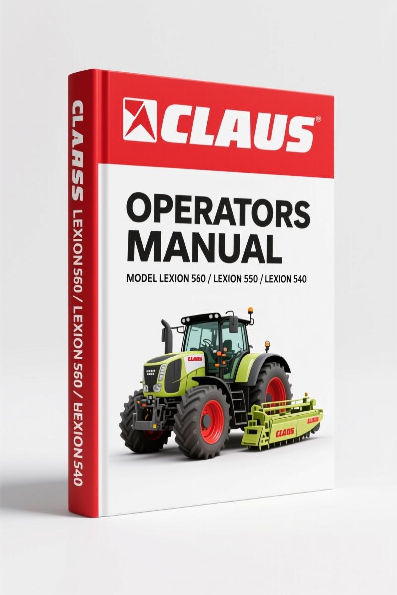 Claas LEXION 560, 550, 540, 540 C, 530 Operators Manual – 103 Pages | AutoFix Global