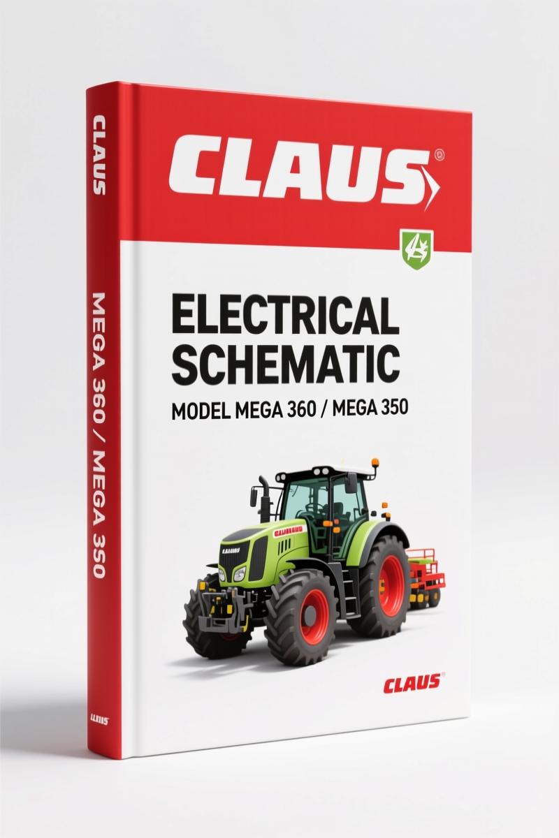 Claas MEGA 360 MEGA 350 Electrical Schematic – Factory Wiring Diagrams