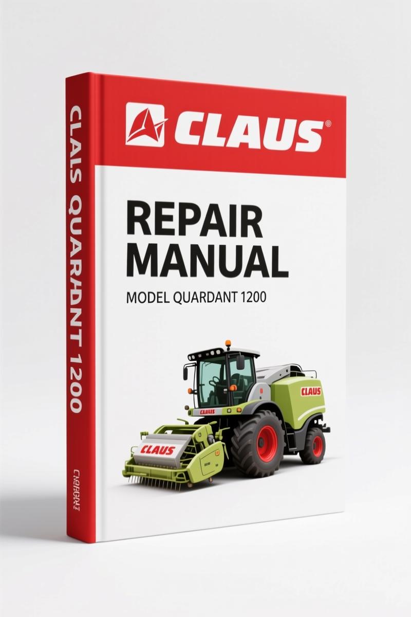 Claas Quadrant 1200 1993 Repair Manual – Factory OEM Specs