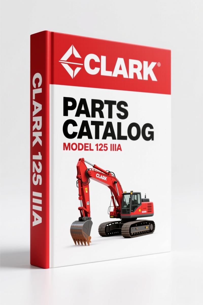 Clark-hurth 125 IIIA 1970 Parts Catalog – OEM Factory Manual