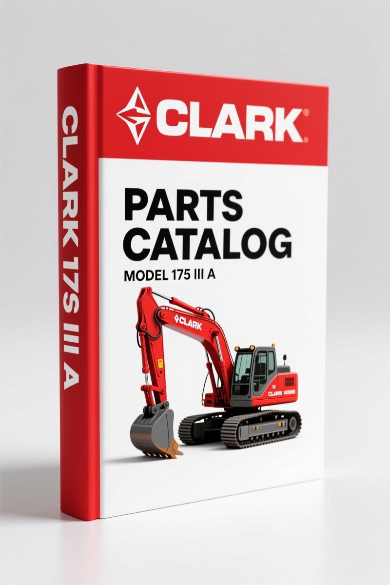 Clark-hurth 175 III A Parts Catalog – OEM Parts Index for Tractor Shovel