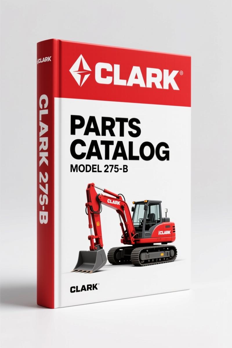 Clark-hurth 275-B 1991 Parts Catalog – OEM Factory Parts Manual