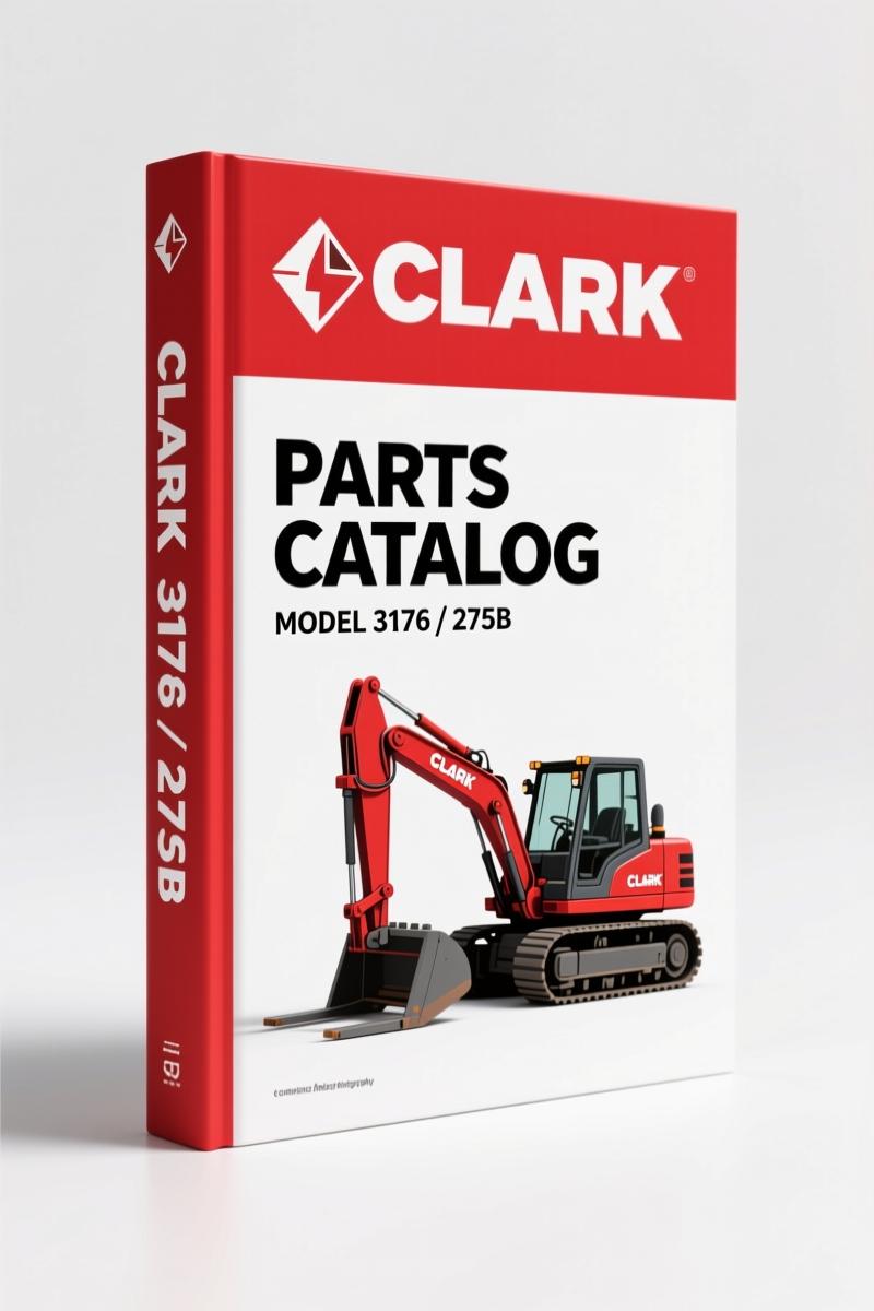 Clark-hurth 275B, 3176 Parts Catalog – OEM Factory Manual