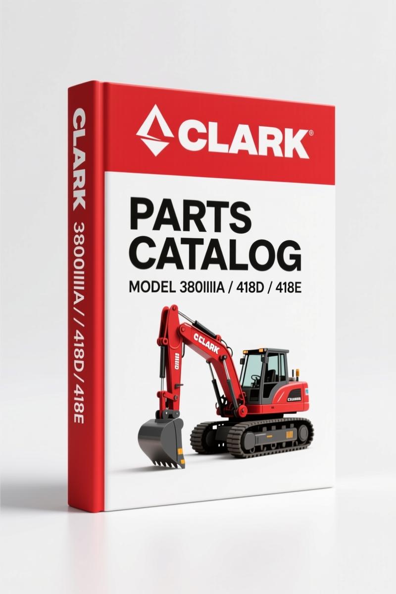 Clark-hurth 380IIIA, 418D, 418E, 484A Parts Catalog – OEM Exploded Views