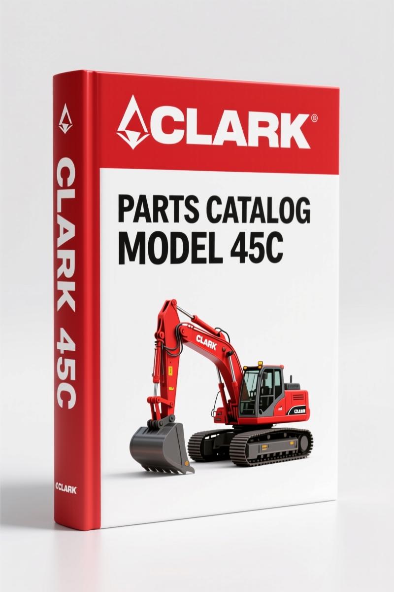 Clark-hurth 45C 1981 Parts Catalog – OEM Wheel Loader Parts Manual