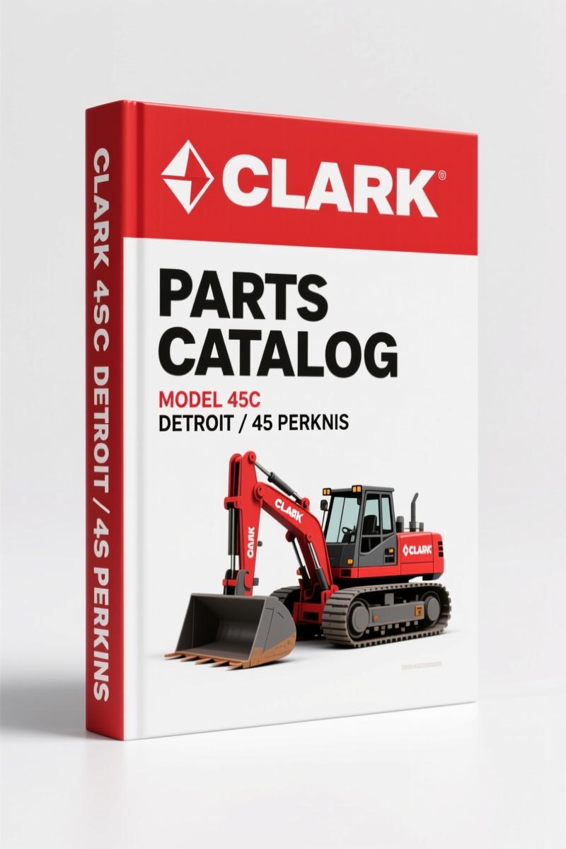 Clark-hurth 45C DETROIT 45 PERKINS Parts Catalog - 528 Pages