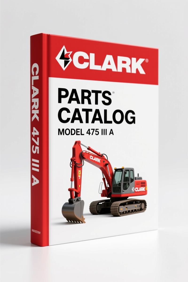 Clark-hurth 475 III A Parts Catalog – 221 Pages Factory Indexed