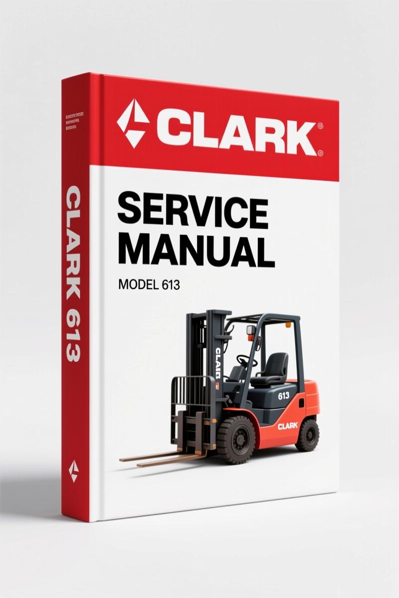 Clark-hurth 613 Service Manual – 299 Pages OEM Factory Data