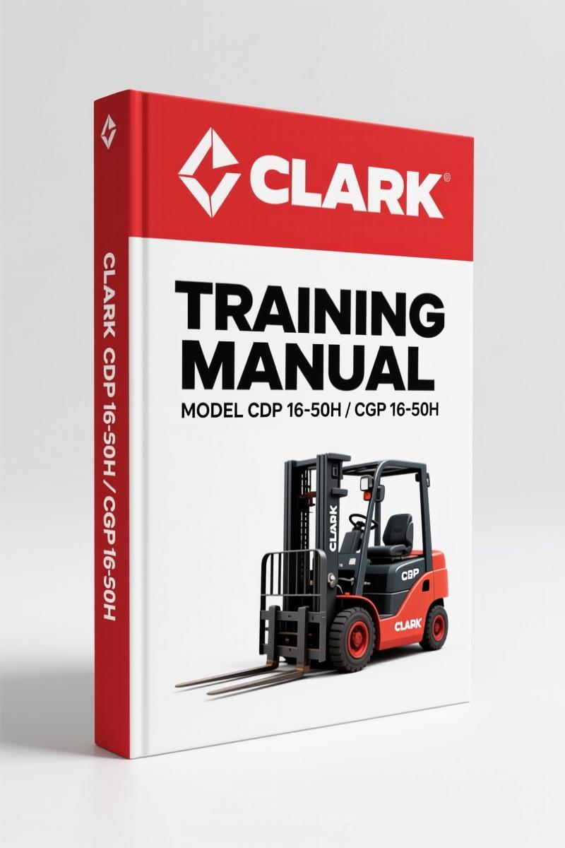 Clark-hurth CDP 16-50H, CGP 16-50H Training Manual – Factory Hydrostatic Diagnostics