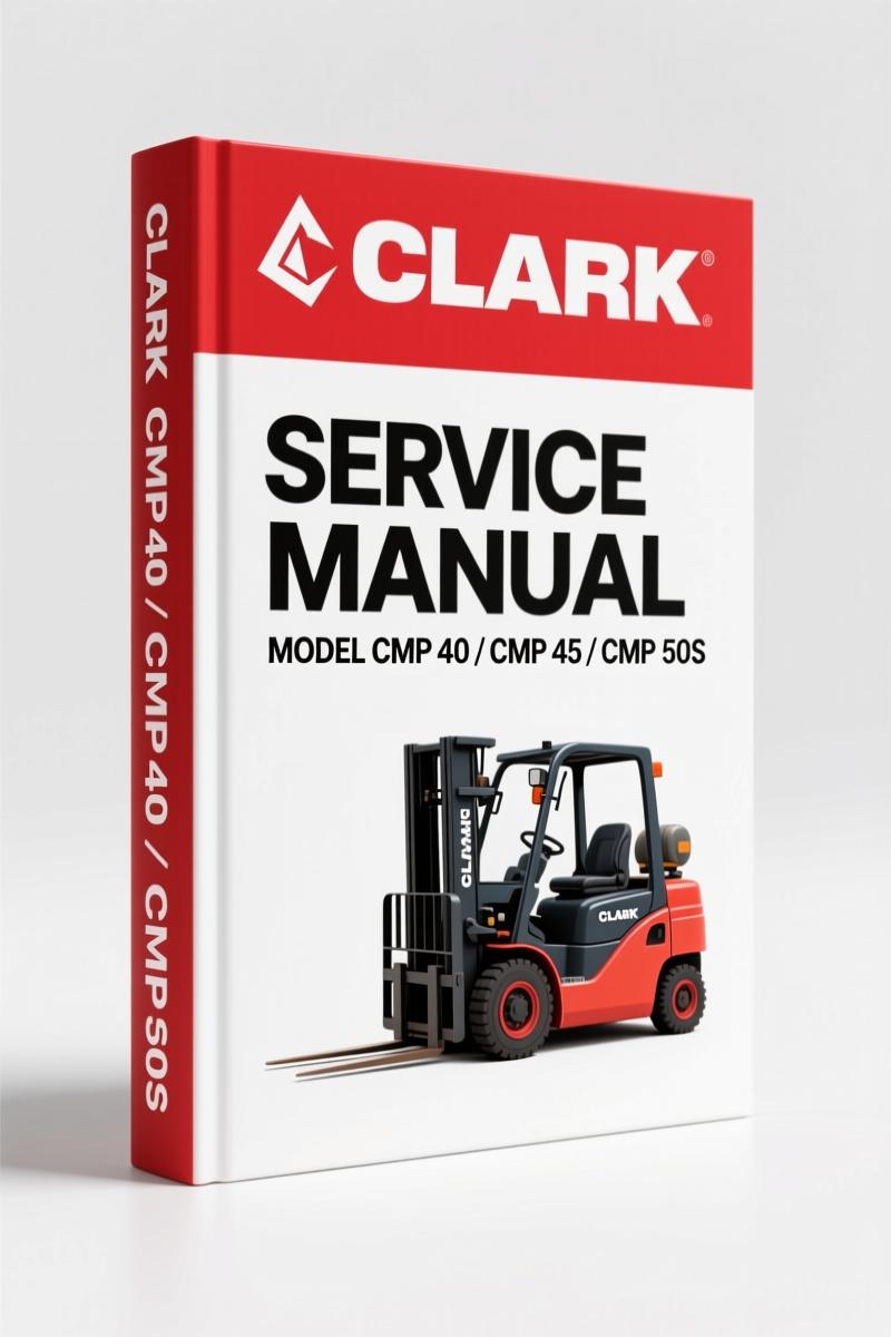 Clark-hurth CMP 40, CMP 45, CMP 50S 2000 Service Manual – 528 Pages OEM