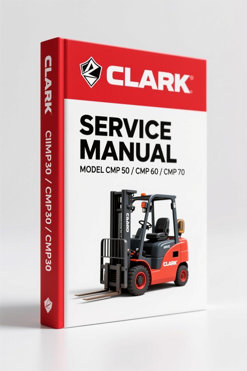Clark-hurth CMP 50-75S 2000 Service Manual – 604 Pages OEM
