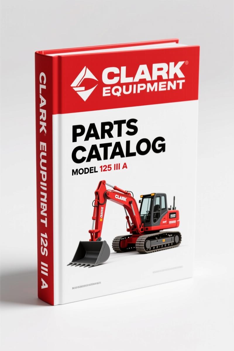 Clark Equipment 125 III A Parts Catalog – OEM Exploded-View Index