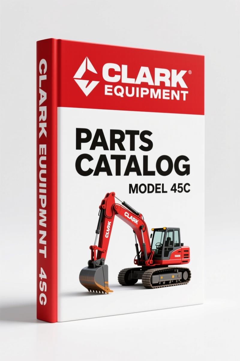 Clark Equipment 45C Parts Catalog – 496-Page OEM Index