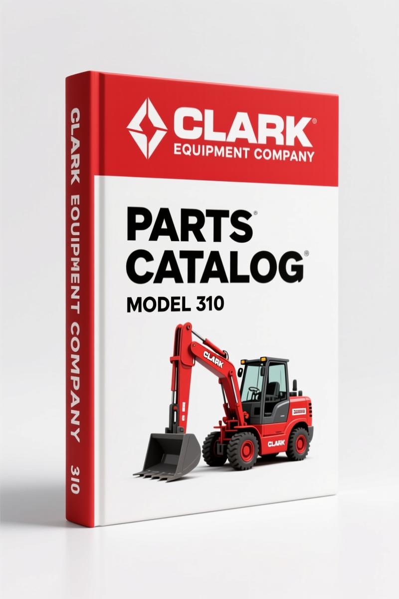 Clark Equipment 310 Parts Catalog – OEM Parts Index for Model 310 Tractor Scraper
