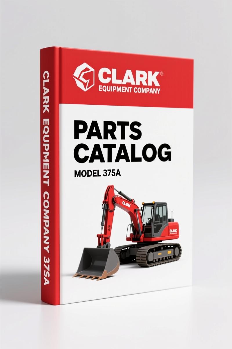 Clark Equipment 375A Parts Catalog – OEM Parts Index for Tractor Shovel