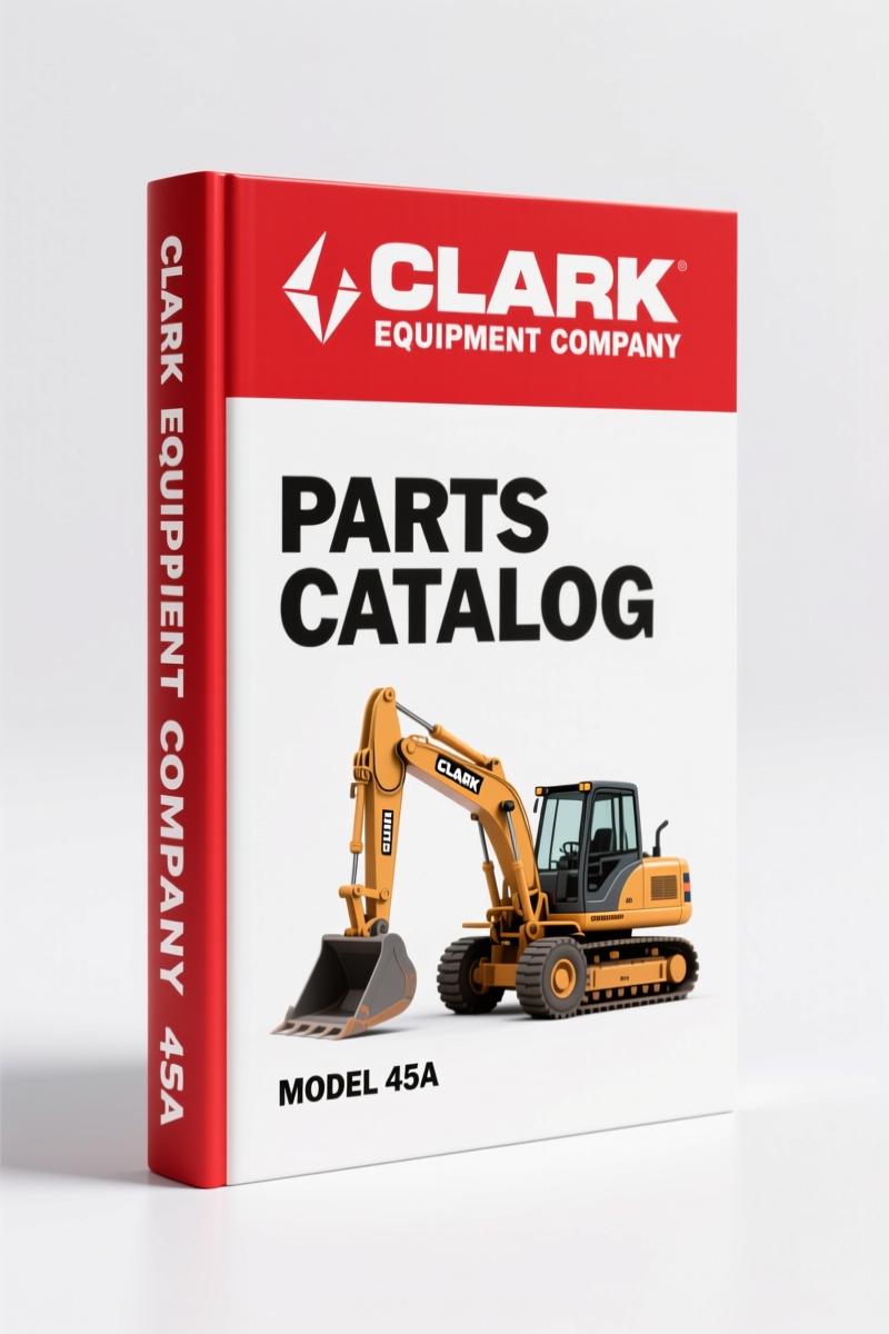 Clark Equipment 45A Parts Catalog – OEM Parts Index for Tractor Shovel