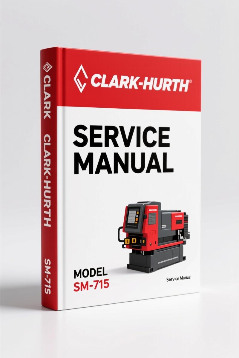 Clark-hurth SM-715, TMX12-25, EPX16-20s 2007 Service Manual – 502 Pages OEM Data