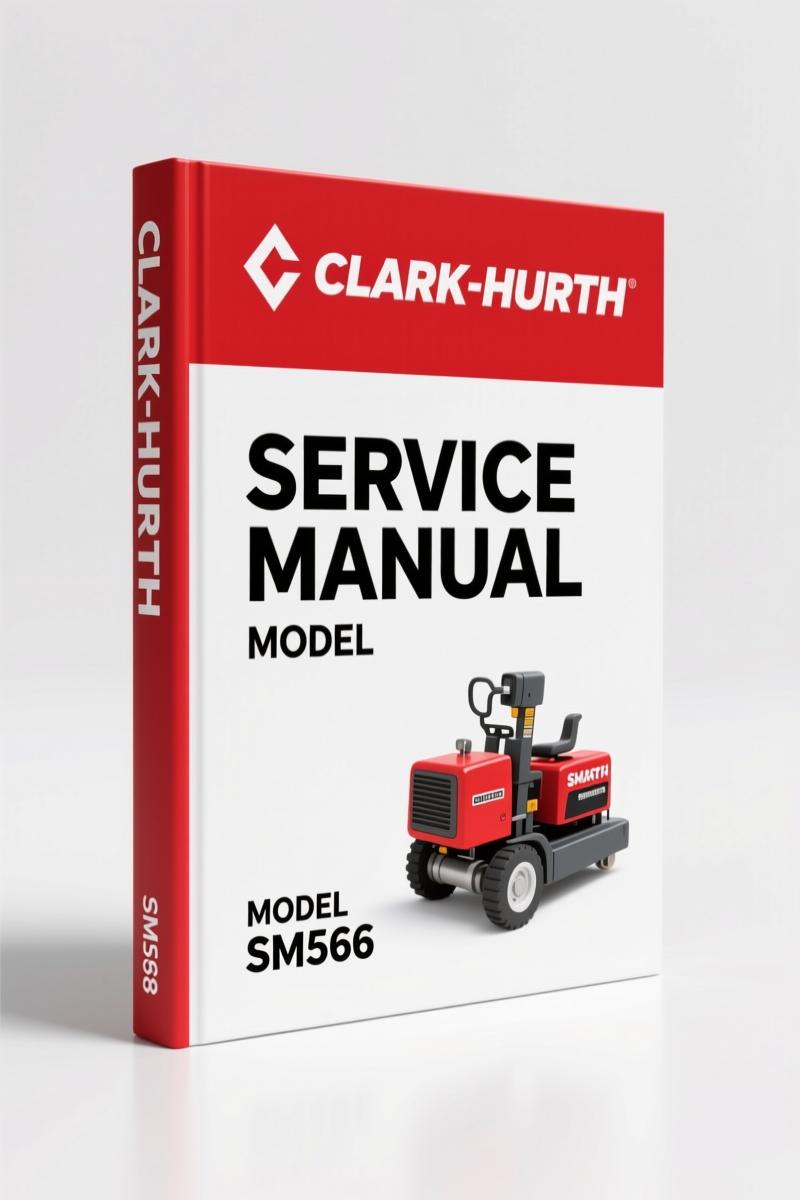 Clark-hurth SM566 Service Manual – 125 Pages Factory Spec Data