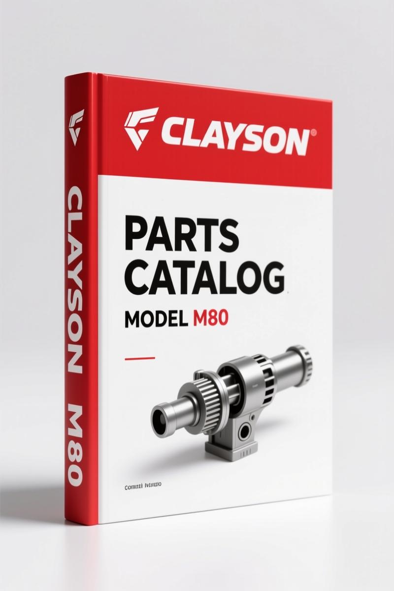 Clayson M80 Parts Catalog – 272 Pages OEM Part Numbers
