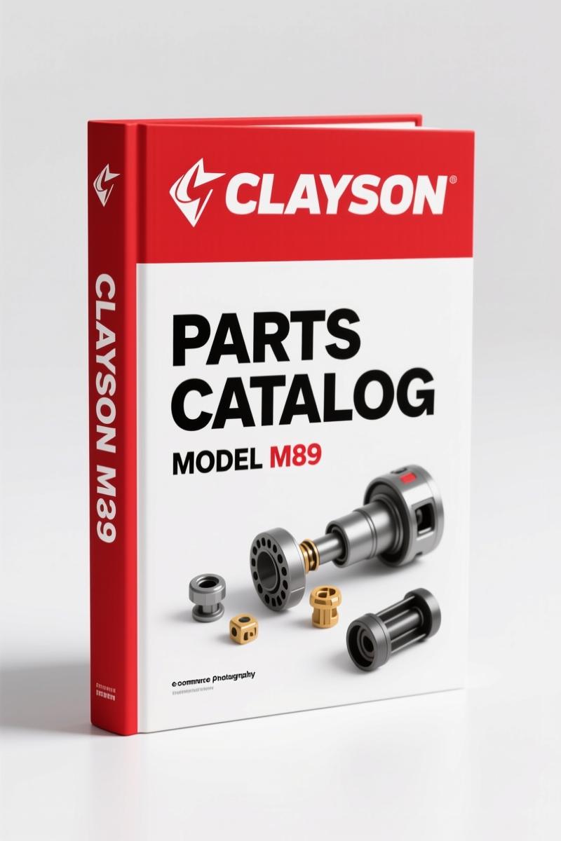 Clayson M89 Parts Catalog – 184 Pages of OEM Part Numbers