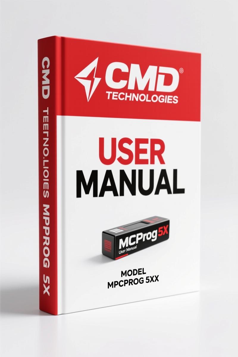 CMD Technologies MPCProg 5xx 2005 User Manual – OEM ECU Programmer Specs