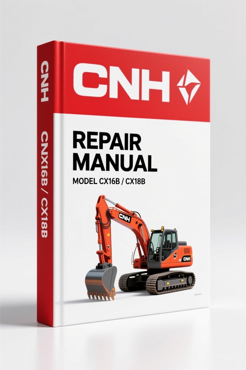 CNH CX16B, CX18B 2004 Repair Manual – 636 Pages of Factory Specs