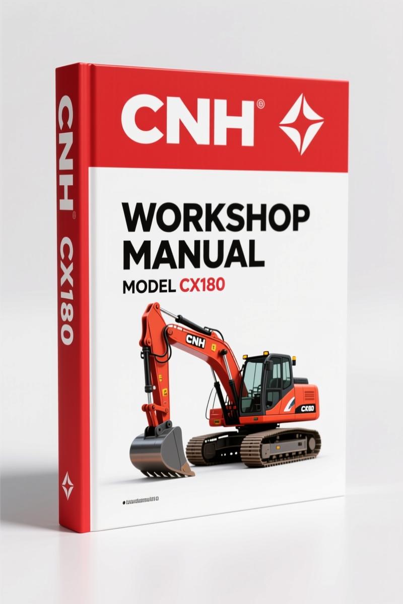 CNH CX180 2003 Workshop Manual – OEM Factory Service Data