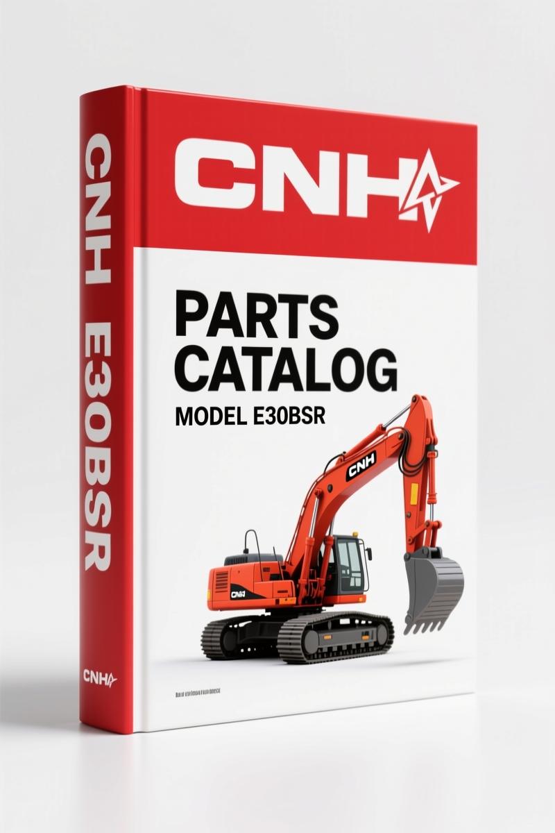 CNH E30BSR 2007 Parts Catalog – OEM Parts Data for Compact Excavator