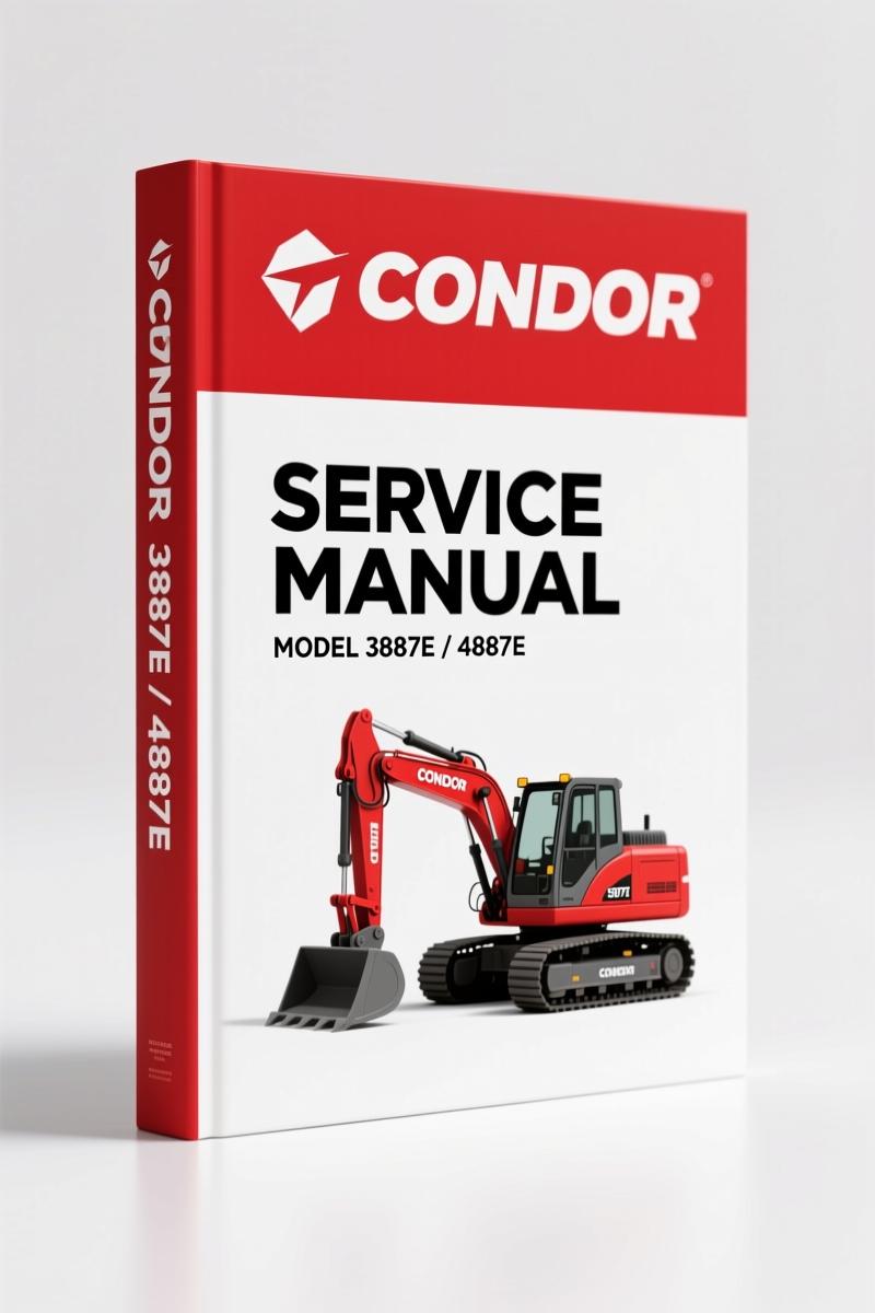 Condor 3887E, 4887E Service Manual – 162 Pages OEM Factory Specs