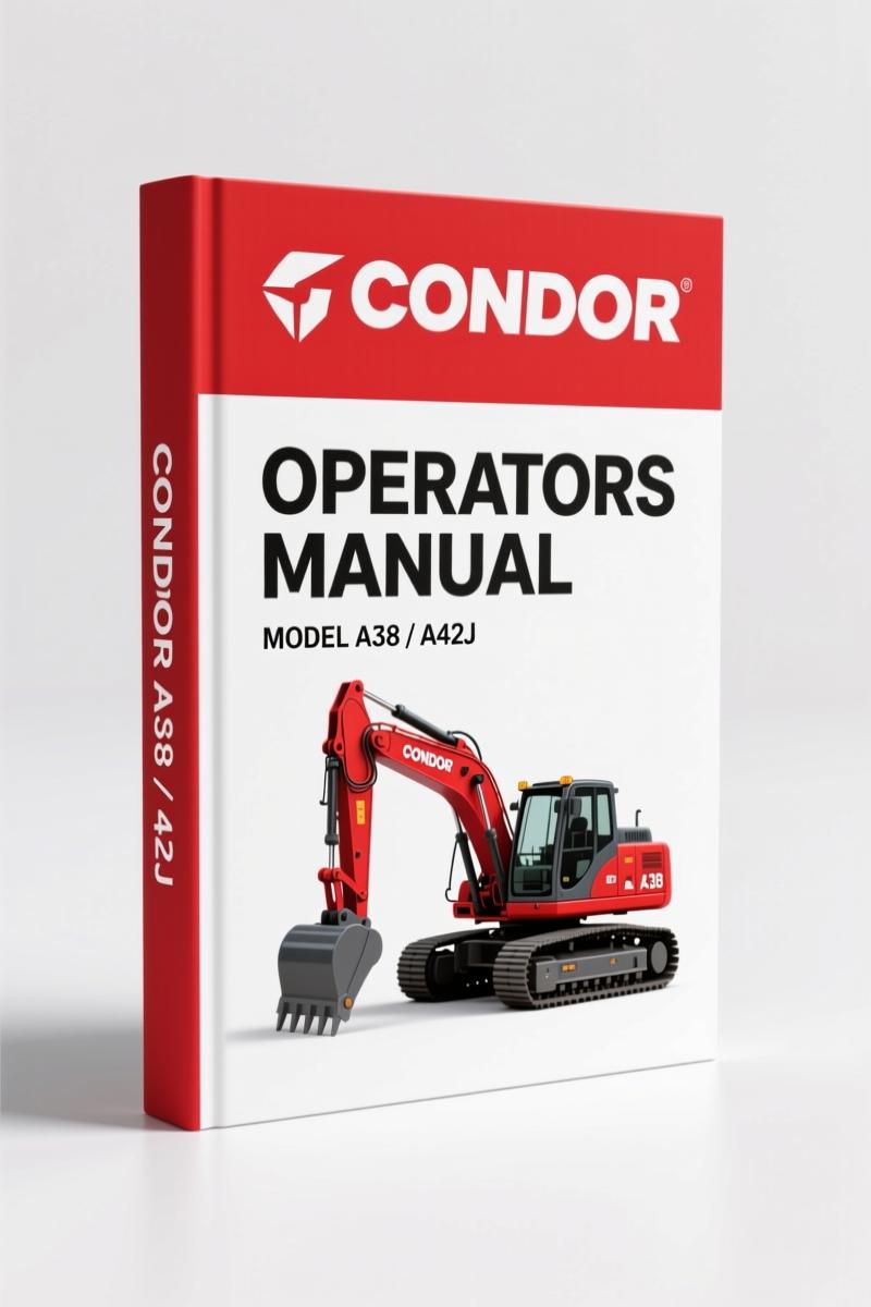 Condor A38, A42J 1998 Operators Manual – Factory Specifications & Safety Procedures