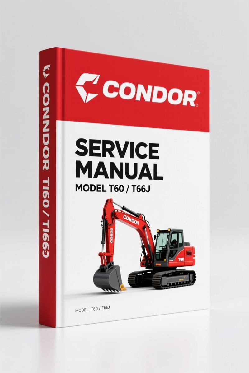 Condor T60, T66J 1998 Service Manual – OEM Factory Data for Boom Lifts