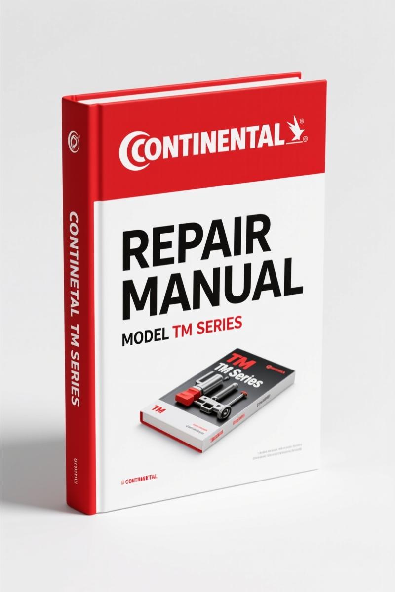 Continental TM Series 2006 Repair Manual – Factory Specs for Gasoline/LPG Engines