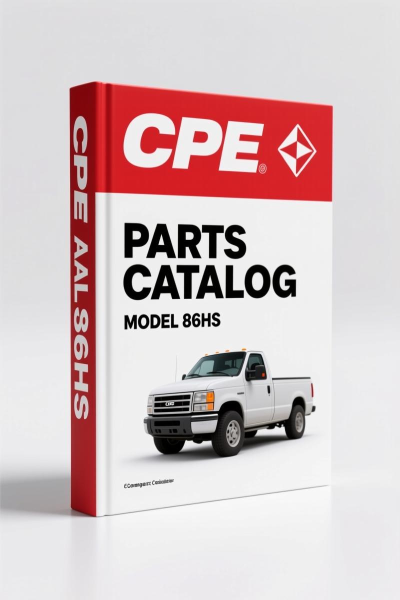 CPE 86HS Parts Catalog – 180 Pages of OEM Component Indexing