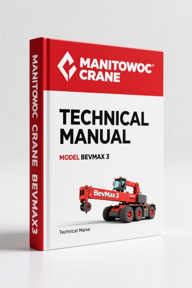 Manitowoc Crane BevMax 3 Technical Manual – 86-Page OEM Service Guide