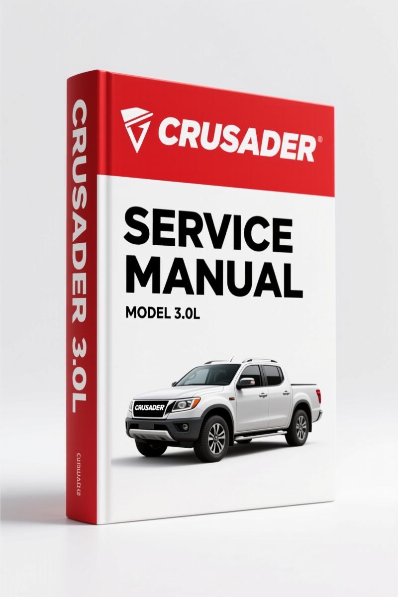 Crusader 3.0L 1999 Service Manual – OEM Factory Specs