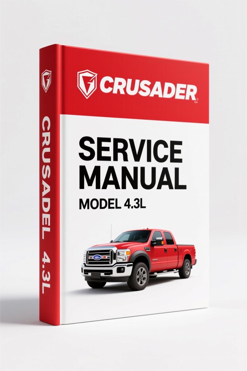 Crusader 4.3L 1999 Service Manual – Factory Specs for Marine Engines