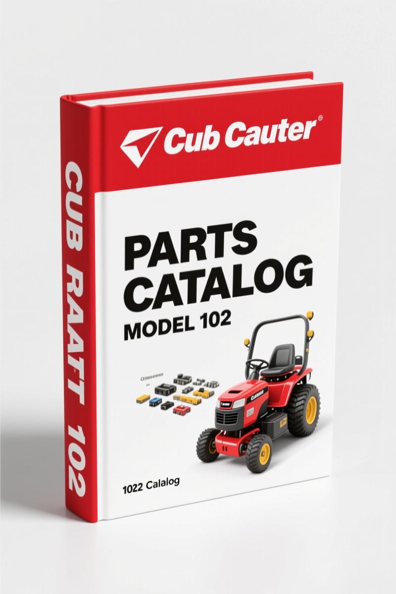 Cub Cadet 102 Parts Catalog – OEM Exploded Views & Part Numbers
