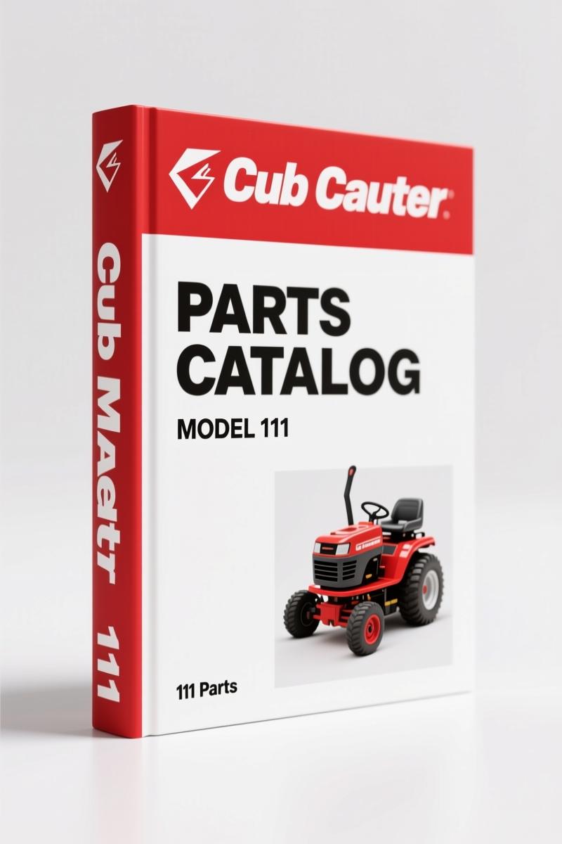 Cub Cadet 111 Parts Catalog – 57 Pages of OEM Part Numbers