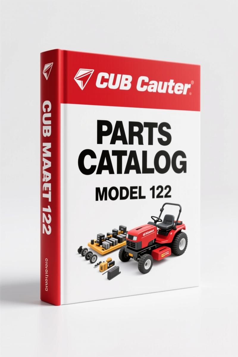 Cub Cadet 122 Parts Catalog – 67-Page OEM Parts Index