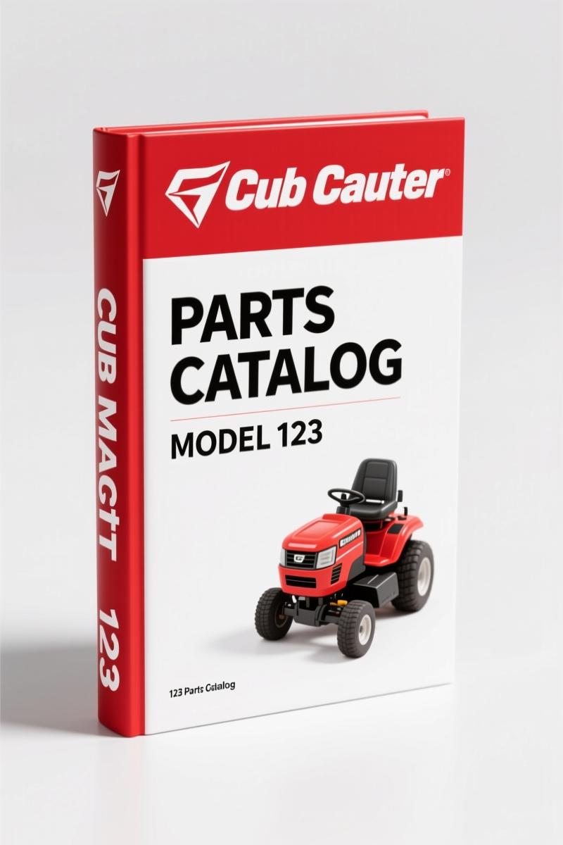 Cub Cadet 123 Parts Catalog – 65 Page OEM Exploded Views