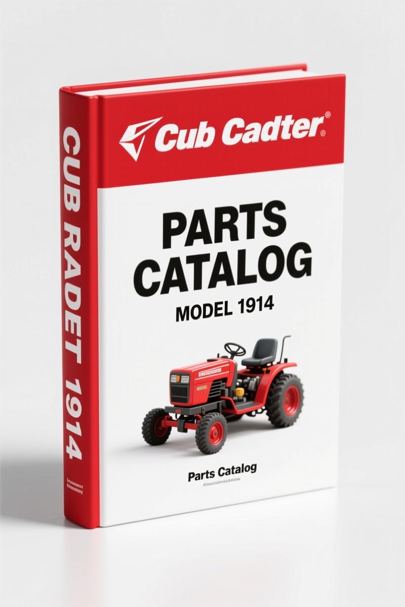 Cub Cadet 1914 1914 Parts Catalog – OEM Exploded Views & Part Numbers