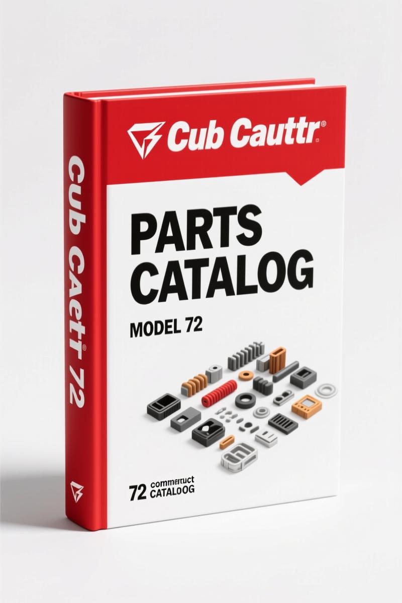 Cub Cadet 72 Parts Catalog – OEM Exploded Views & Part Numbers